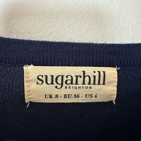 Modcloth Sugarhill Women’s Rainbow Evie Sun On My Shoulders Sweater Dress - Picture 8 of 10